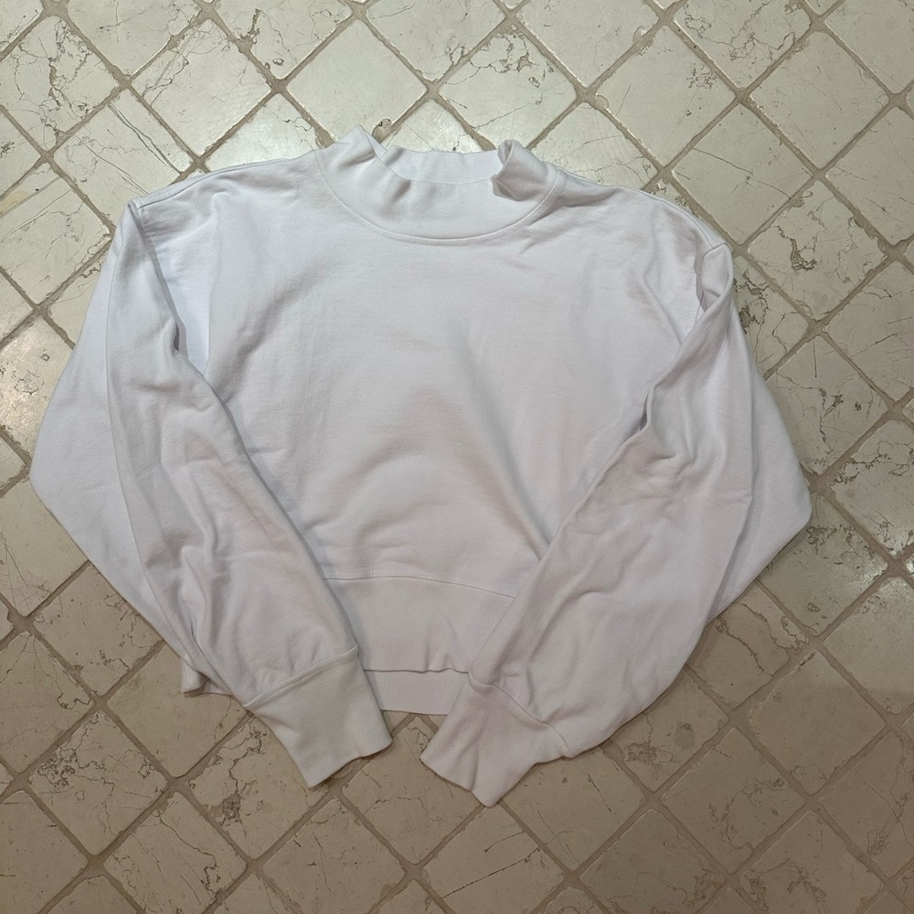 Talentless mock neck crew neck